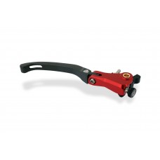 CNC Racing Carbon Fiber / Billet RED RACE Folding Adjustable Brake Lever for Ducati / MV Agusta F4 RR/RC - 190mm